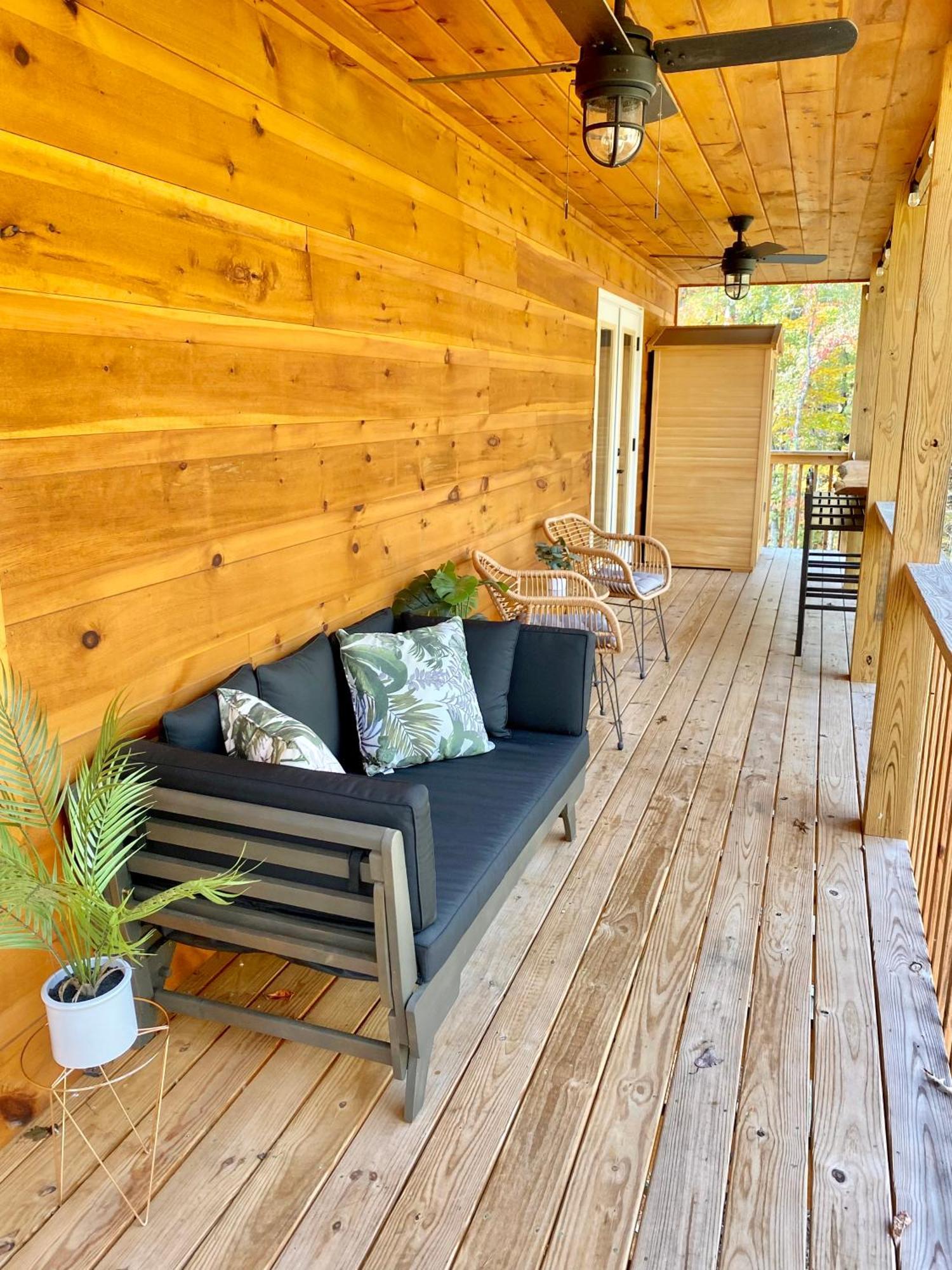 Almost Heaven Mountain Cabin ميرفي المظهر الخارجي الصورة