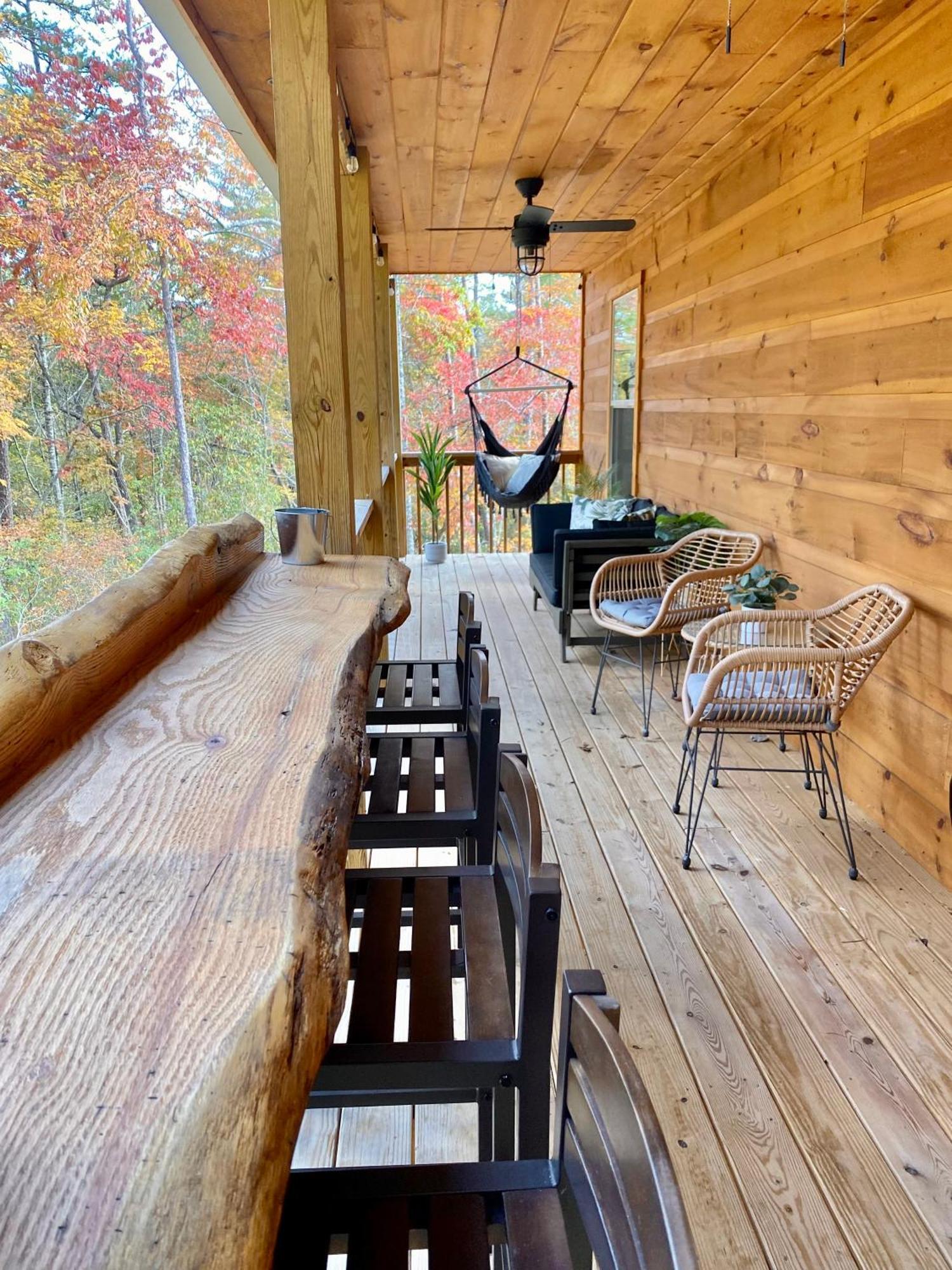 Almost Heaven Mountain Cabin ميرفي المظهر الخارجي الصورة